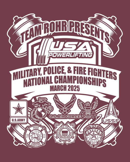 2025 USA Powerlifting Military, Police and Firefighter National Championship